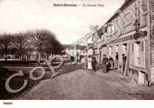 Ville de SAINTSIMEON, carte postale ancienne