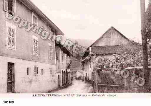 Ville de SAINTEHELENESURISERE, carte postale ancienne