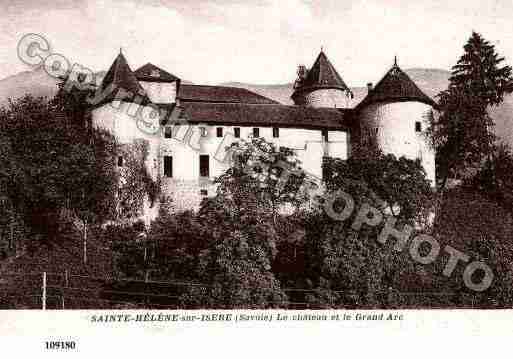 Ville de SAINTEHELENESURISERE, carte postale ancienne