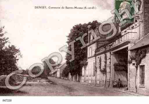Ville de SAINTEMESME, carte postale ancienne