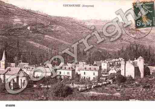 Ville de SALLESLASOURCE, carte postale ancienne