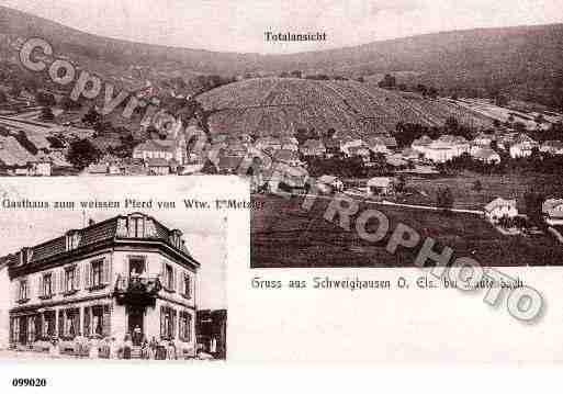 Ville de SCHWEIGHOUSETHANN, carte postale ancienne