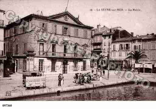 Ville de SEYNESURMER(LA), carte postale ancienne