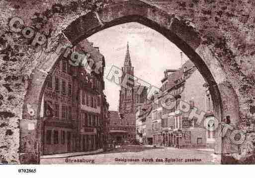 Ville de STRASBOURG, carte postale ancienne