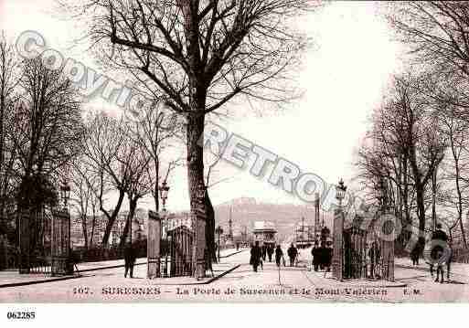 Ville de SURESNES, carte postale ancienne