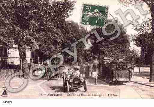 Ville de SURESNES, carte postale ancienne