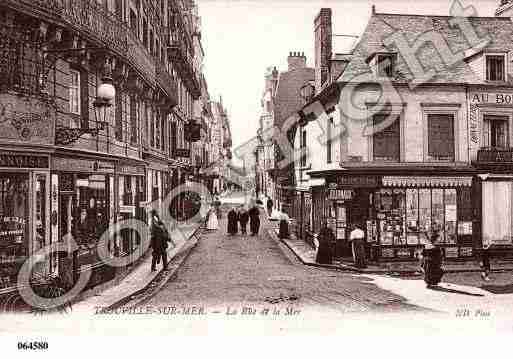 Ville de TROUVILLESURMER, carte postale ancienne