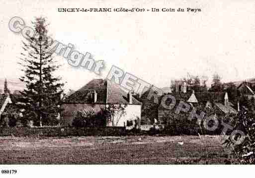Ville de UNCEYLEFRANC, carte postale ancienne Ville de UNCEYLEFRANC, carte postale ancienne