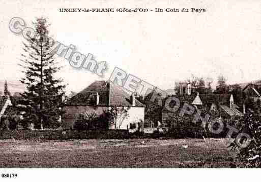 Ville de UNCEYLEFRANC, carte postale ancienne