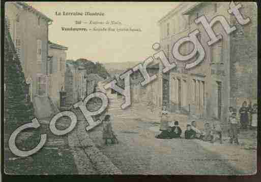 Ville de VANDOEUVRE, carte postale ancienne