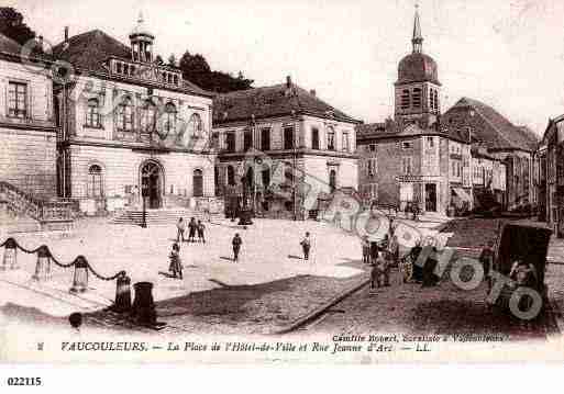 Ville de VAUCOULEURS, carte postale ancienne