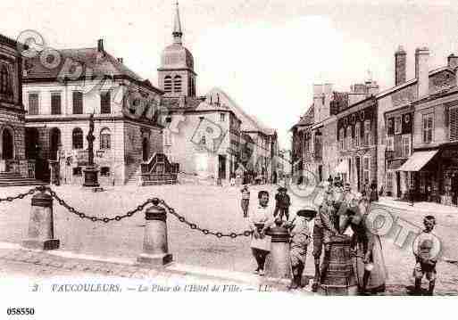 Ville de VAUCOULEURS, carte postale ancienne