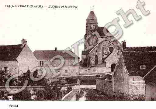 Ville de VAUDOYENBRIE, carte postale ancienne
