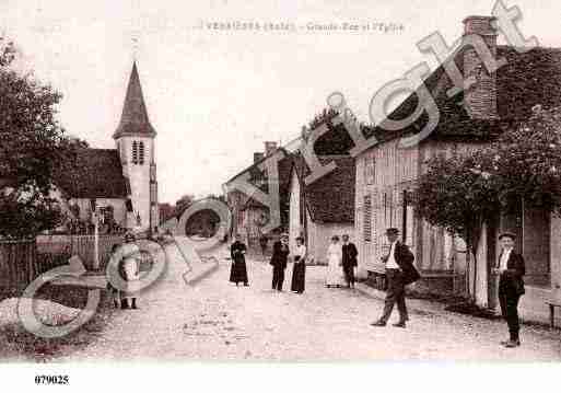 Ville de VERRIERES, carte postale ancienne