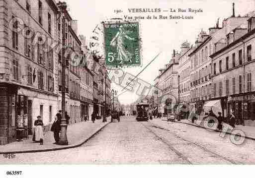 Ville de VERSAILLES, carte postale ancienne