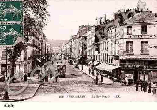 Ville de VERSAILLES, carte postale ancienne