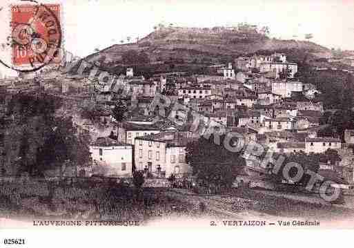 Ville de VERTAIZON, carte postale ancienne