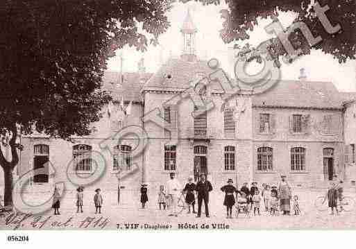 Ville de VIF, carte postale ancienne