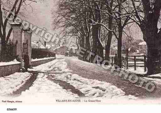 Ville de VILLARSENAZOIS, carte postale ancienne