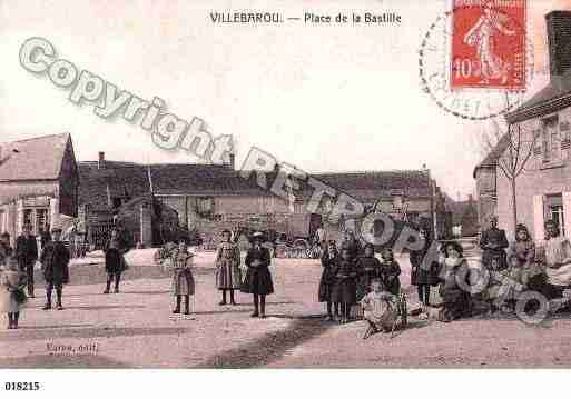 Ville de VILLEBAROU, carte postale ancienne