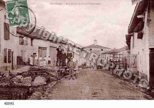 Ville de VILOSNESHARAUMONT, carte postale ancienne