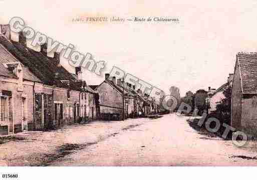 Ville de VINEUIL, carte postale ancienne