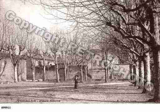 Ville de VOURLES, carte postale ancienne