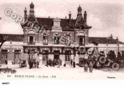 Ville de BERCK, carte postale ancienne Ville de BERCK, carte postale ancienne