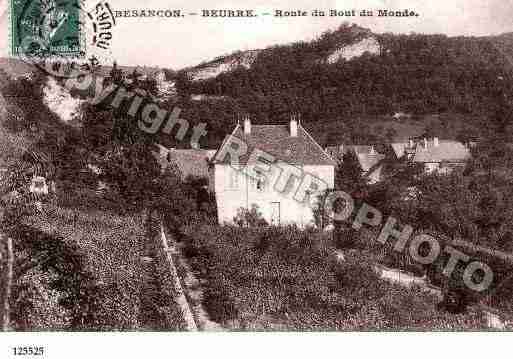 Ville de BEURE, carte postale ancienne