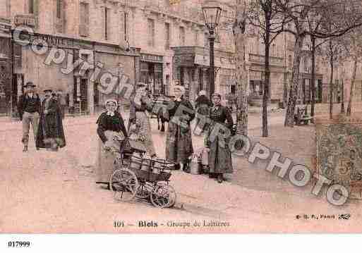 Ville de BLOIS, carte postale ancienne