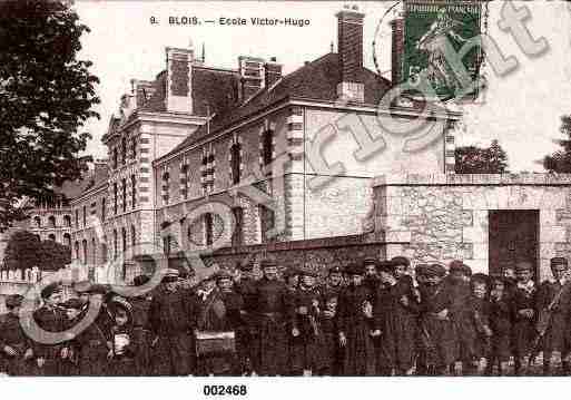 Ville de BLOIS, carte postale ancienne