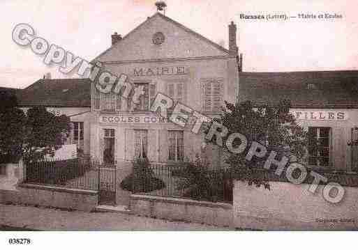 Ville de BOESSE, carte postale ancienne