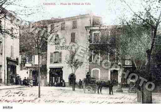 Ville de CABASSE, carte postale ancienne