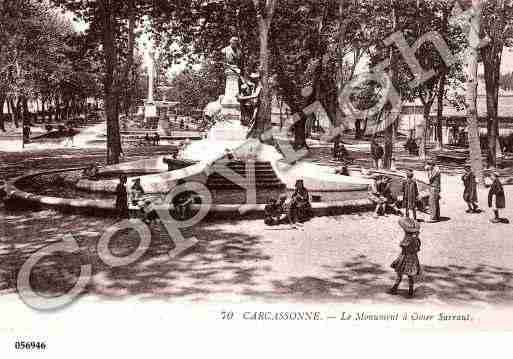 Ville de CARCASSONNE, carte postale ancienne