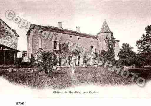 Ville de CAYLUS, carte postale ancienne