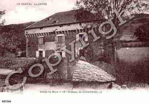 Ville de CHANTERELLE, carte postale ancienne