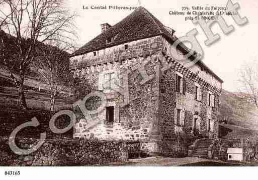 Ville de CHANTERELLE, carte postale ancienne