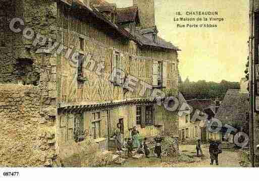 Ville de CHATEAUDUN, carte postale ancienne