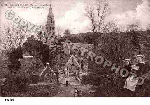 Ville de CHATEAULIN, carte postale ancienne