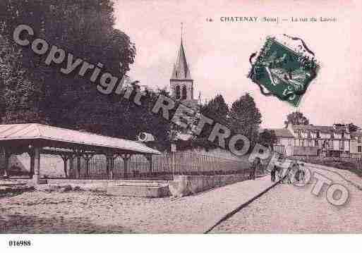 Ville de CHATENAYMALABRY, carte postale ancienne