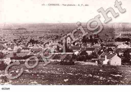 Ville de CHENOVE, carte postale ancienne Ville de CHENOVE, carte postale ancienne