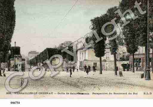 Ville de CHESNAY(LE), carte postale ancienne