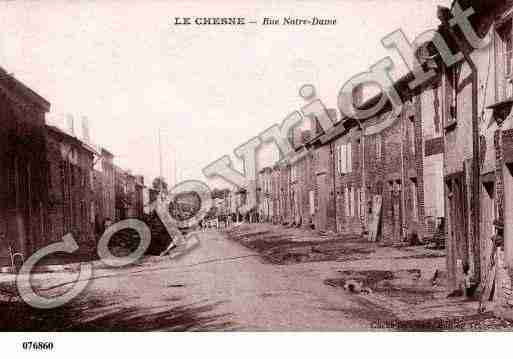 Ville de CHESNE(LE), carte postale ancienne