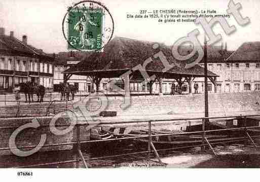 Ville de CHESNE(LE), carte postale ancienne