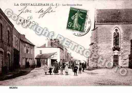 Ville de CHEVALLERAIS(LA), carte postale ancienne