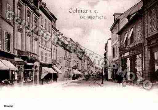 Ville de COLMAR, carte postale ancienne