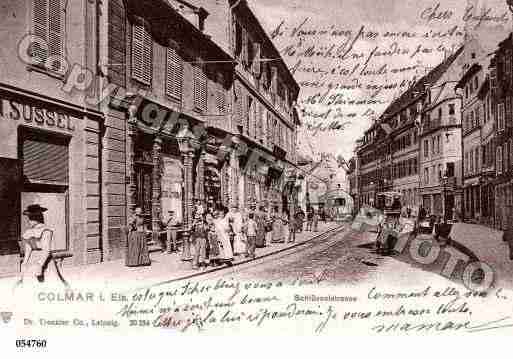 Ville de COLMAR, carte postale ancienne