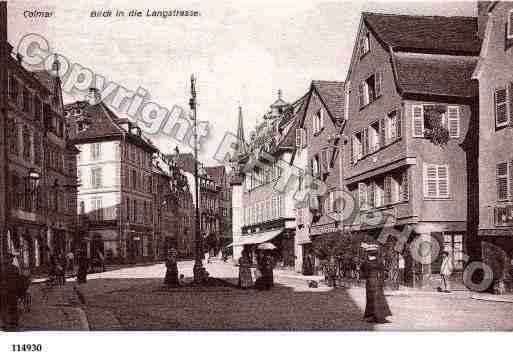 Ville de COLMAR, carte postale ancienne