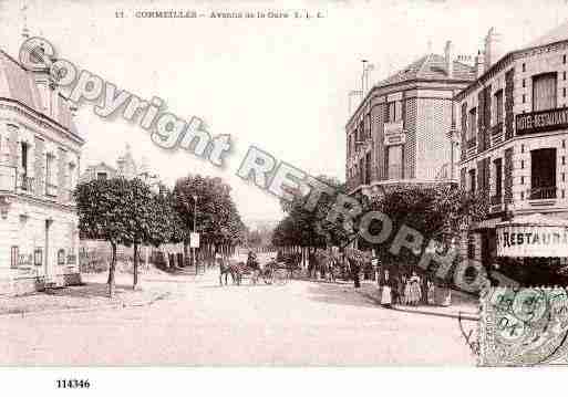 Ville de CORMEILLESENPARISIS, carte postale ancienne