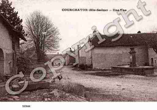 Ville de COURCHATON, carte postale ancienne